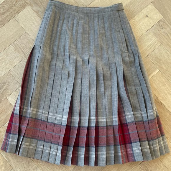 The Scotch House Vintage Tartan Reversible Skirt - Picture 1 of 4